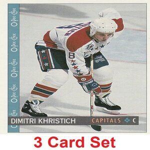 Dimitri Khristich Hockey Card Collection